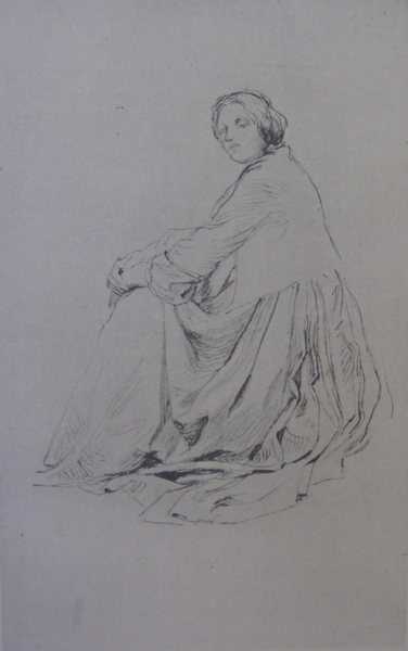 Study of Mrs Thoby Prinsep seated / Study of Lady Dalrymple reclining